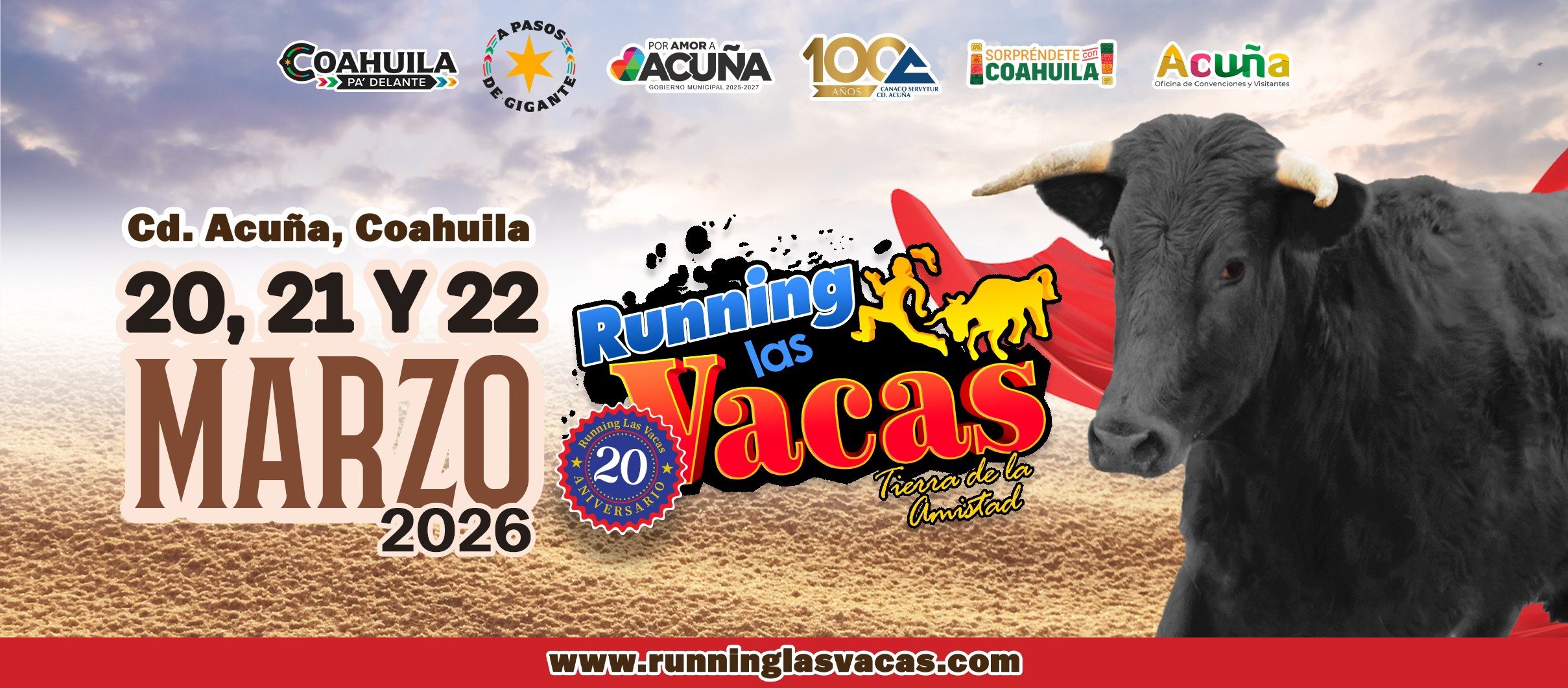 Running las Vacas Flyer